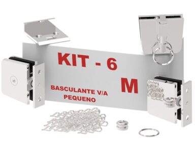 KIT006 - Kit Basculante Vidro Alvenaria